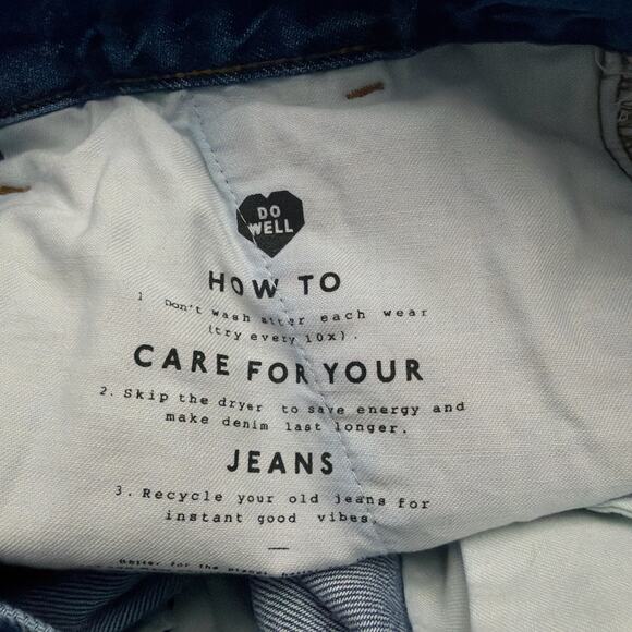 Madewell Trouser Blue Jeans Women’s 32T Tall - Picture 7 of 12